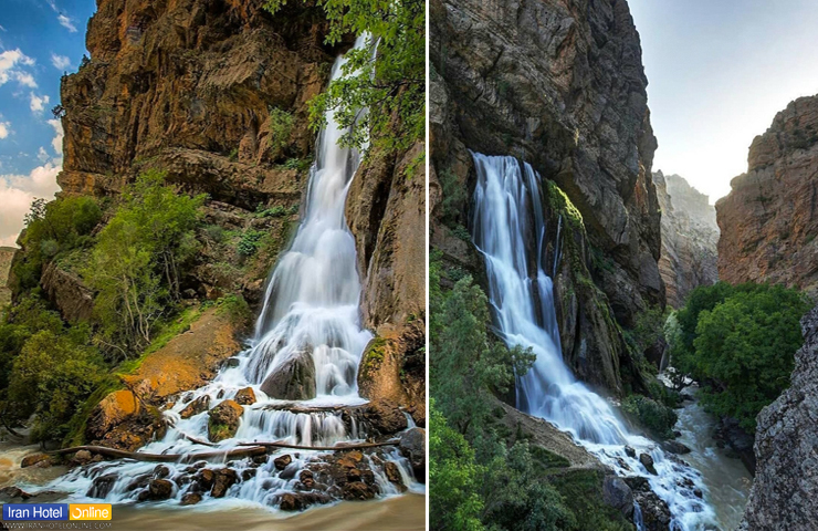 آبشار آب سفید الیگودرز لرستان