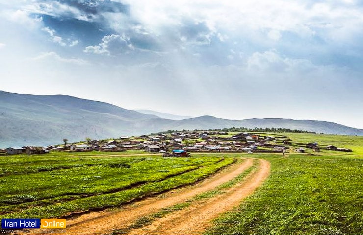 مسیر جاده خاکی ییلاق بربن خورگام