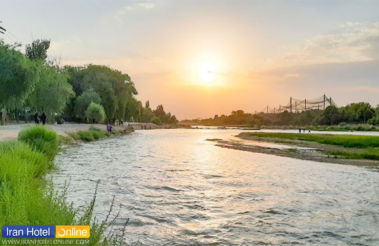 رودخانه پارک جنگلی ناژوان