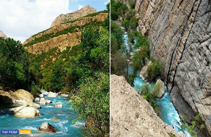 دره نی گاه لرستان منطقه تفریحی گردشگری