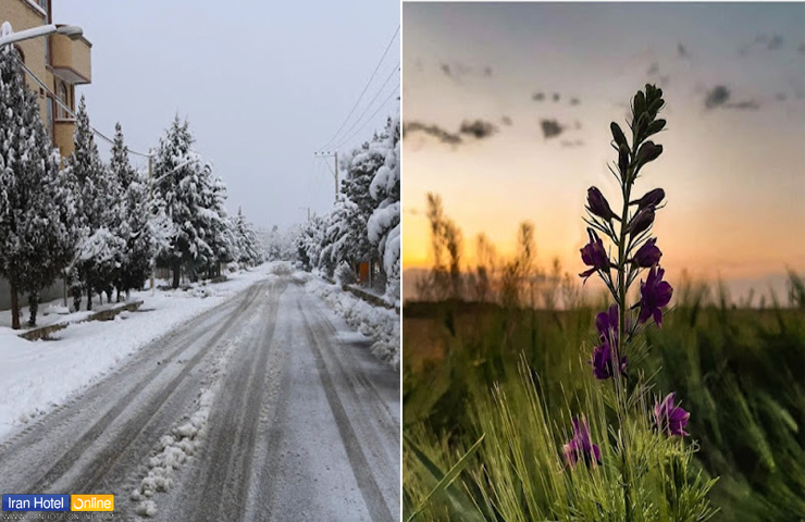 طبیعت زیبای دهاقان