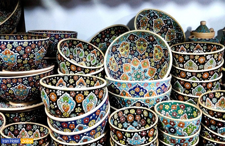 کاسه های سفالی از صنایع دستی شمال