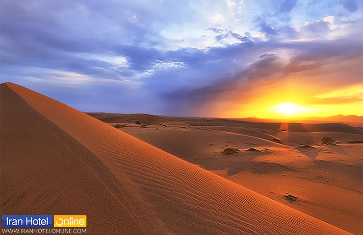 غروب کویر مصر