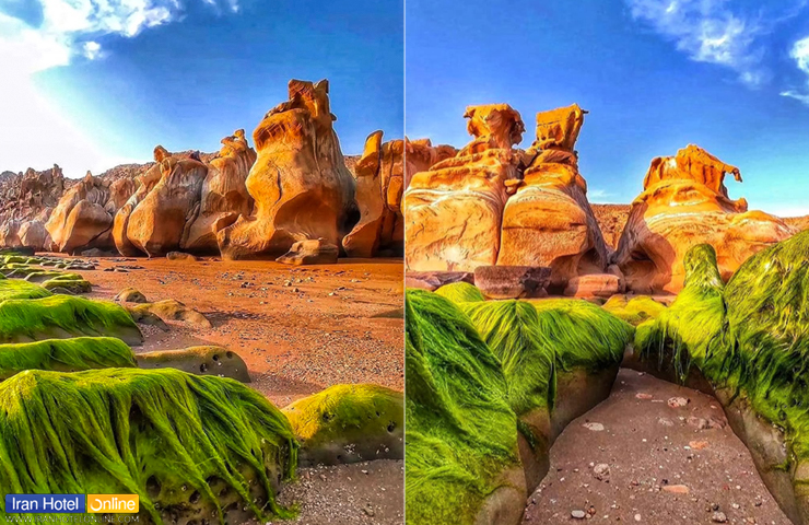 نمایی جذاب از ساحل مکسر 